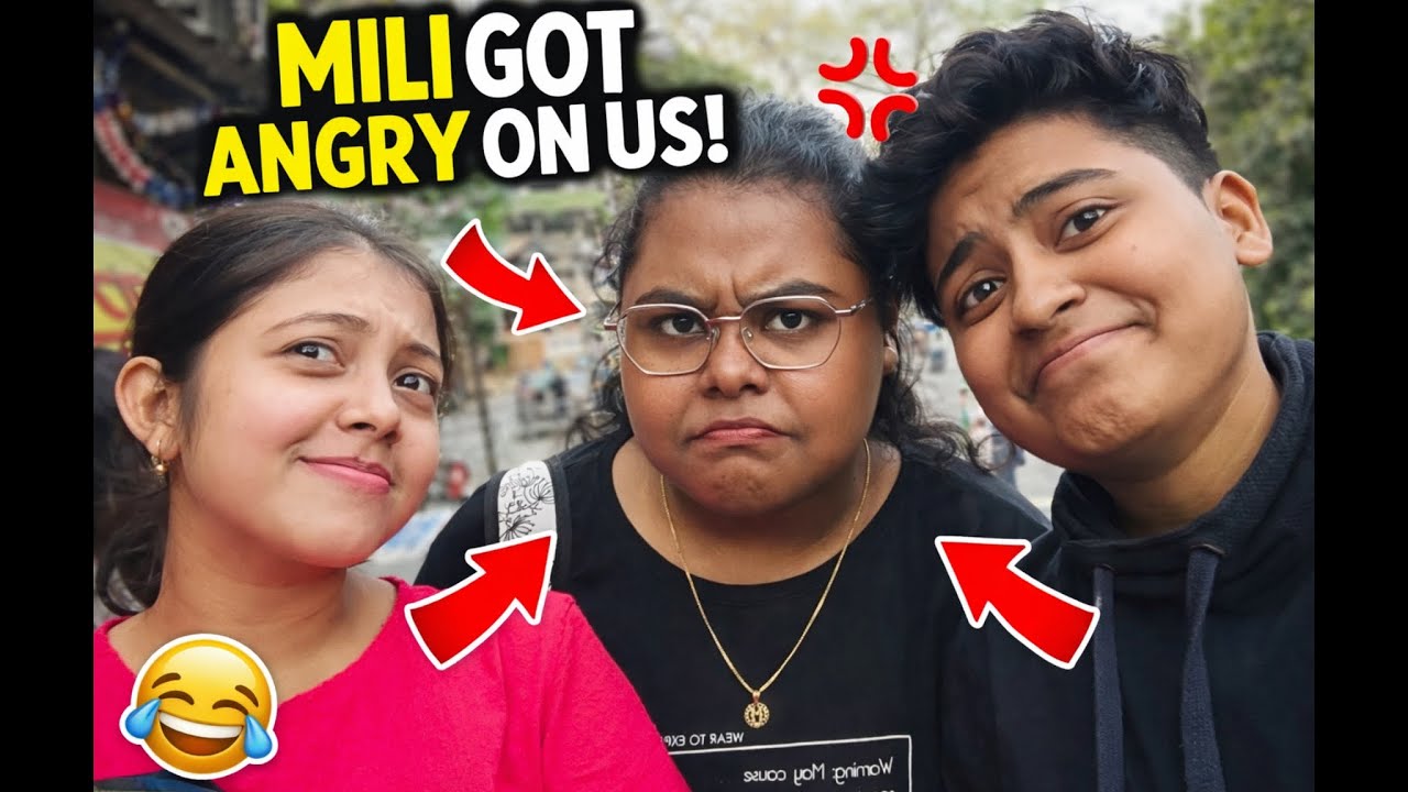*Mili got angry on us🤣* FUNNY VIDEO| |Bong Riku
