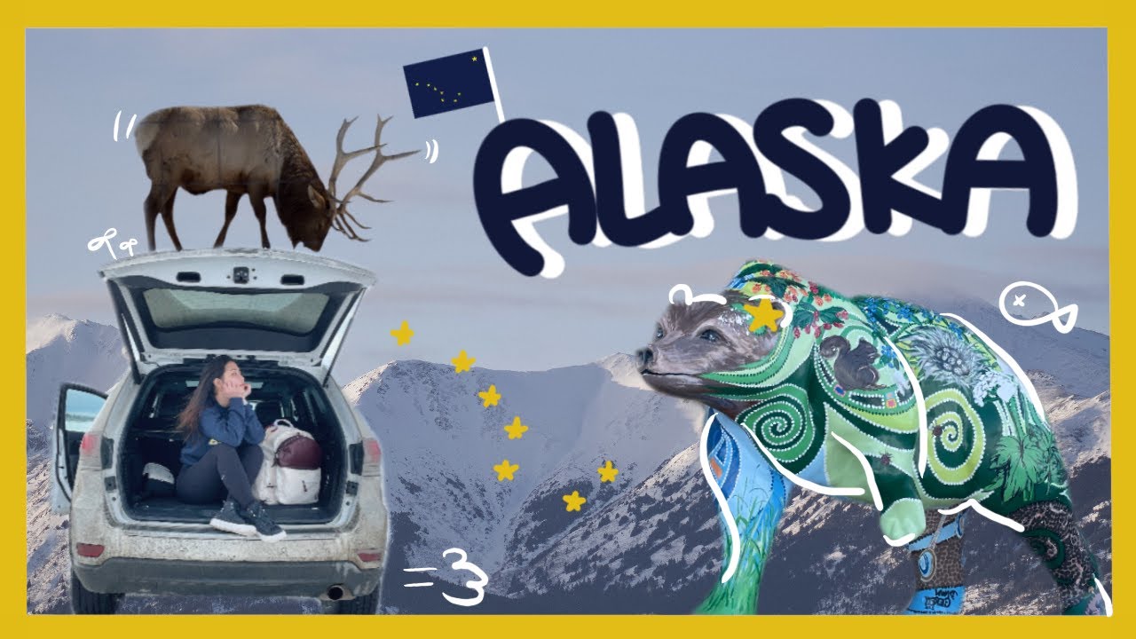 🗓4월 월간 여행 l 🧊무야호~ 알래스카 (Alaska) 여행 l 🚙로드트립 l 🇺🇸미국 국내 여행 l 🐶허스키 개썰매 l 🍔야크 버거 l 🍕순록 피자 l 🦬물소 스테이크