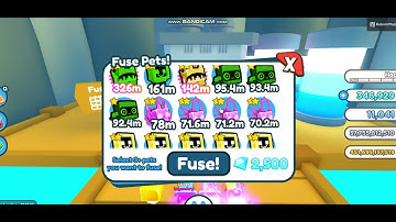 What Happens When You Fuse 3 Gold Happy Computers and 5 Gold Robots? Pet Simulator X