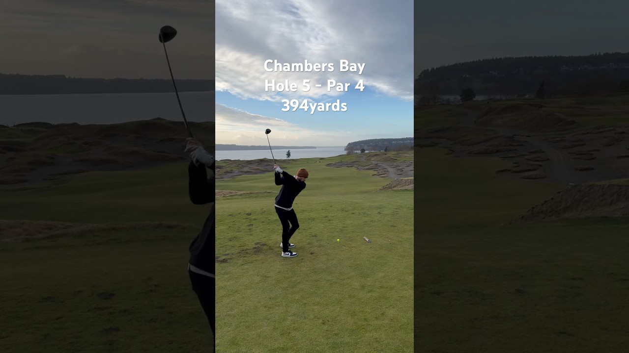 Chambers Bay Hole 5 - Par 4 