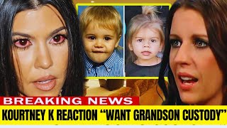 Kourtney Kardashian FREAKS OUT As Justin Bieber Mom Wants Custody Of Her Grandson Reign  - Exclusive