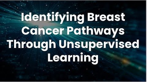Identifying Pathways Causative of Breast Cancer Using Unsupervised Machine Learning