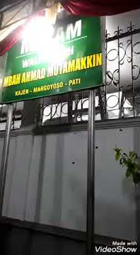 Haul Wali Allah KH Ahmad Muttamakkin.