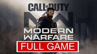 Call of Duty Modern Warfare FULL Game Walkthrough  No Commentary (4K 60FPS) 2019 Edition