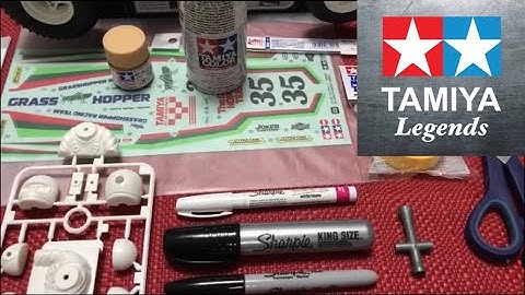 Tamiya Grasshopper Part 3, The build for beginners...