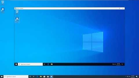 Enable Windows Sandbox for Windows 10 version 1903