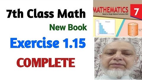 7th Class Math | New Book 2023 | Exercise 1.15 | Complete | Taxes and Commission |