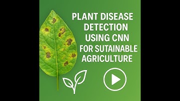 Plant Disease Detection Using CNN Demo Video