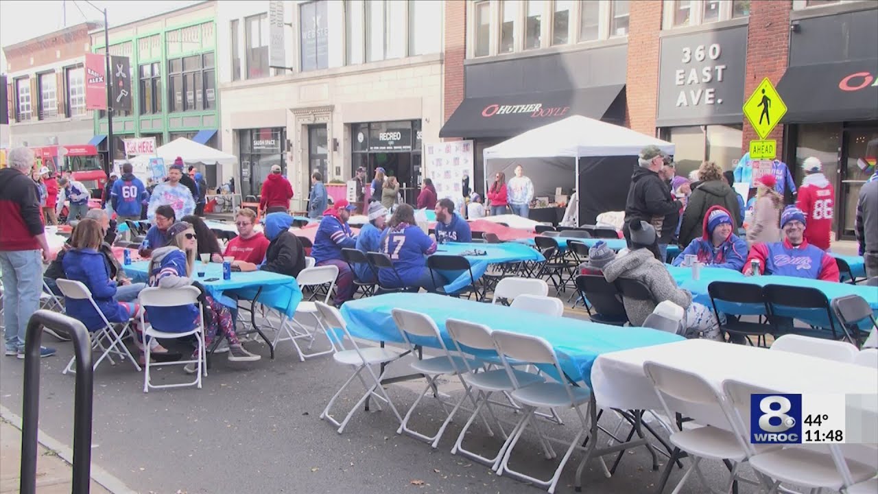 Bills block party at East End Bar District to benefit Wilmot Cancer Institute