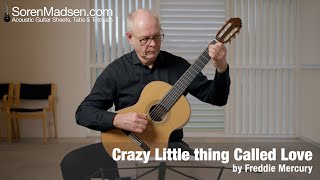 Crazy Little Thing Called Love by Freddie Mercury - Danish Guitar Performance - Soren Madsen