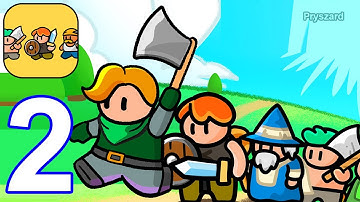 Rumble Heroes : Adventure RPG - Gameplay Walkthrough Part 2 New World Unlocked (iOS, Android)