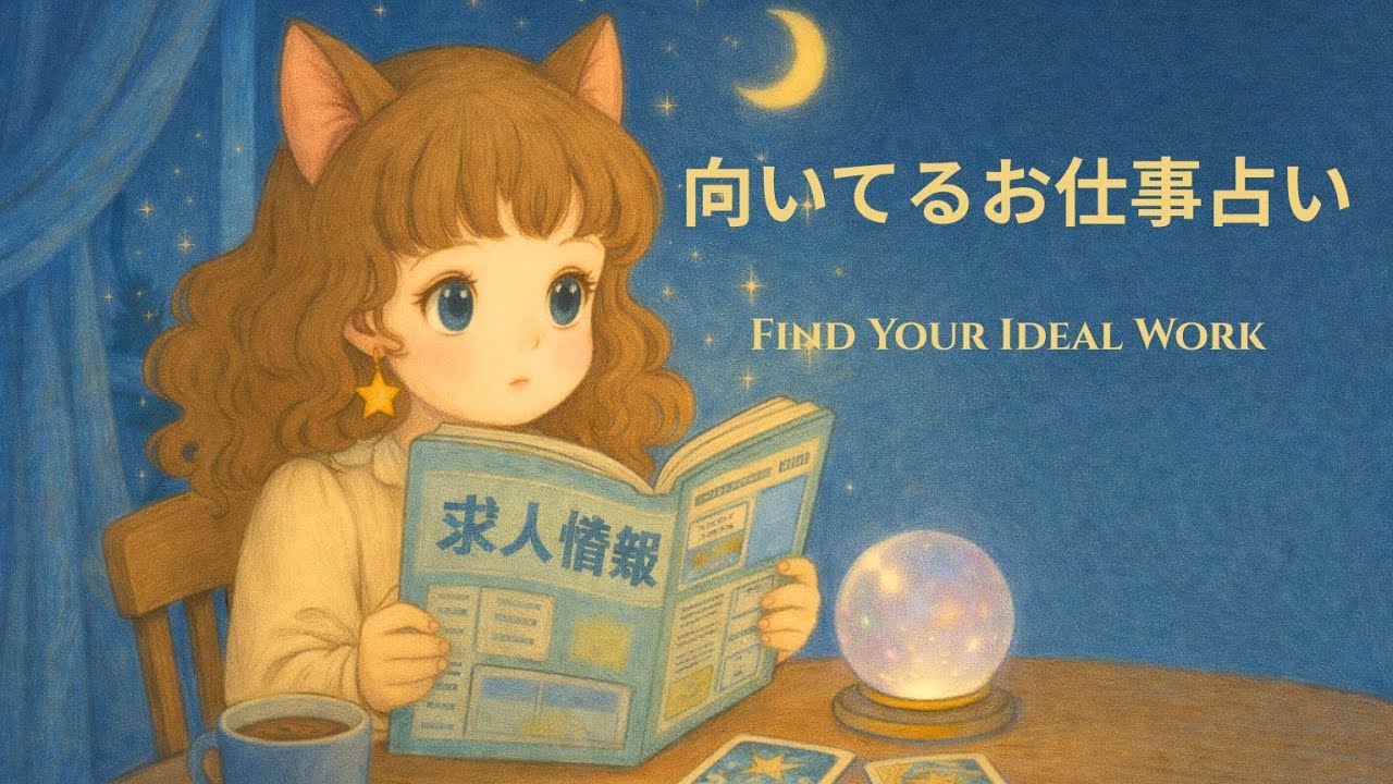 あなたの向いてるお仕事占い🌙｜タロットリーディング🔮