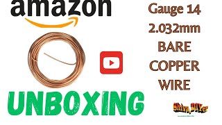 20 Meters of Bare Copper Wire (587Grams) Dead Soft 99.9% Pure Copper Wire🏡House Earthing #unboxing 🎁 screenshot 3
