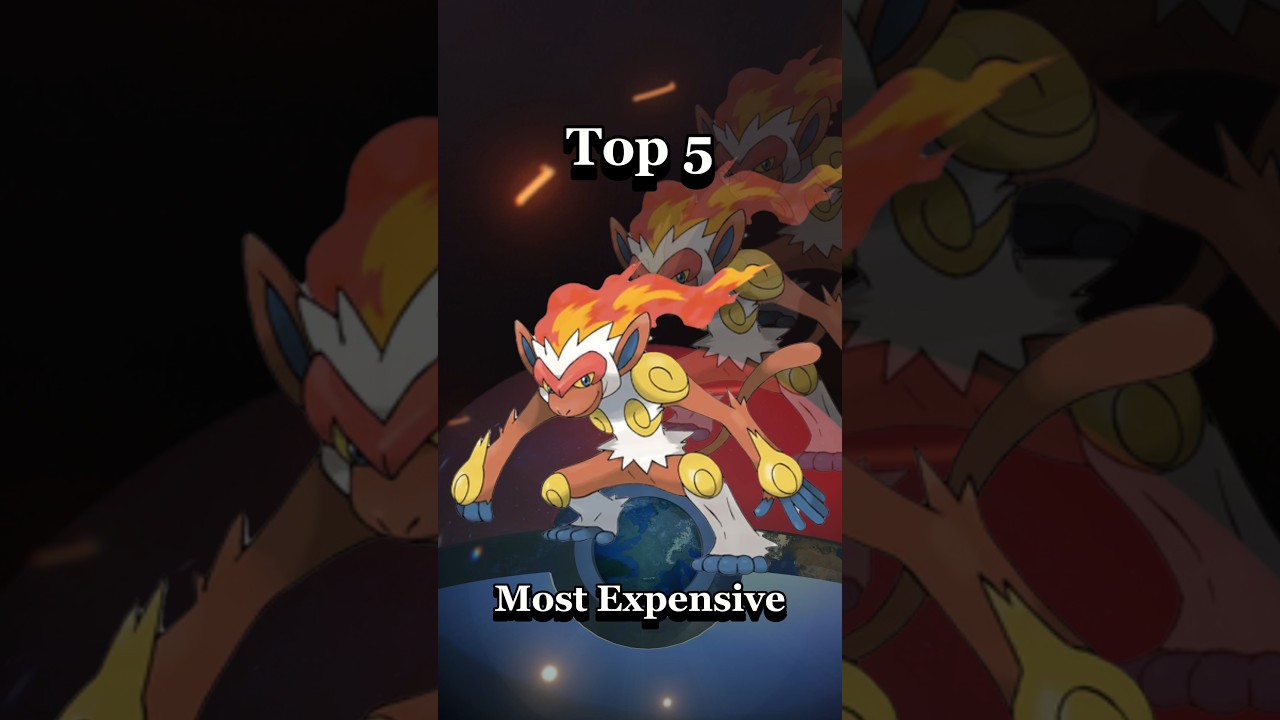 Top 5 Most Expensive Infernape 