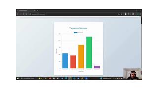 Angular and C# tech stack for real time transactions tracking