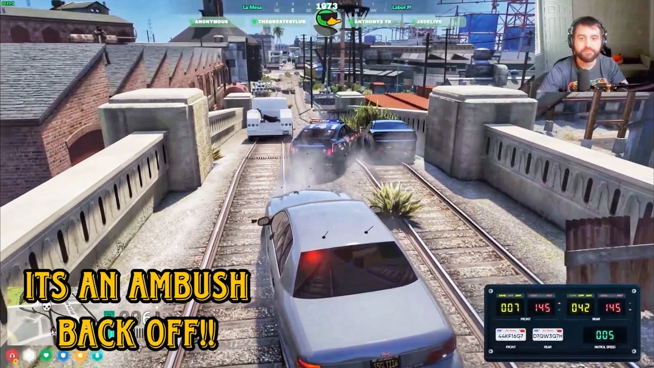 Capt Slacks & PD Ambushes CG’s Pushing Spot & CG Pulls The Uno Reverse Card (Slacks POV) | Nopixel