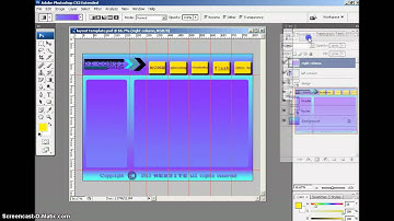Photoshop to Dreamweaver Web Design--Part 3