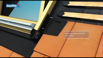 How to install - Keylite Plain Tile Roof Flashings (PTRF)