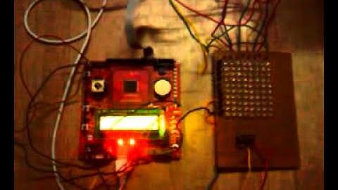 UniBoard+10x8 Led Matrix