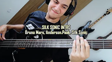 Silk Sonic Intro - Bruno Mars, Anderson.Paak, Silk Sonic (Bass Cover)