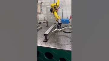 High Precision Robotic Arm Laser Cutting #manufacturing #lasercutting #auto #automation #roboticarm