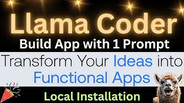 Install Llama Coder Locally - Build Small Apps with 1 Text Prompt
