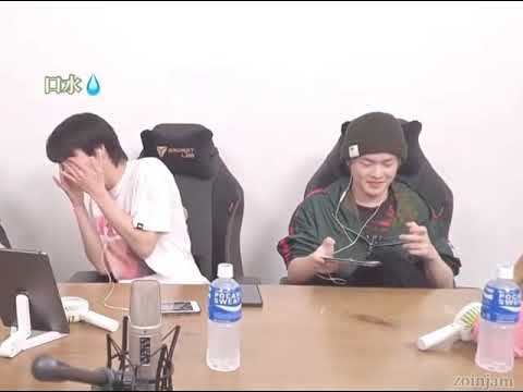 [NCT 帝努/辰樂] 口水之災🤣🤣💧🐬