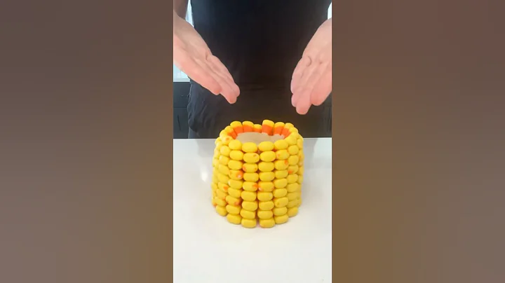 Why It’s Really Called Candy Corn 🤯 #candycorn #candy #corn #halloween #shorts #hack #food