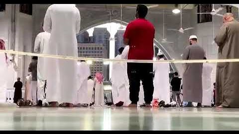 تلاوة خاشعة للشيخ ماهر المعيقلي من صلاة المغرب 20 جمادى الثاني 1442 تسجيل من داخل الحرم