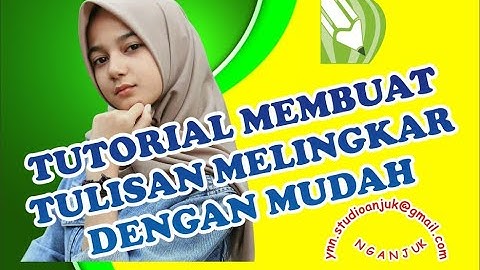 CARA MUDAH MEMBUAT TULISAN MELINGKAR DI COREL DRAW....