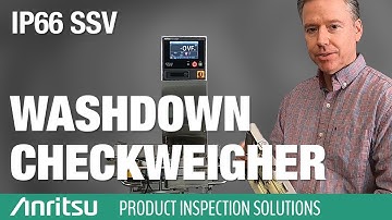 IP66 Washdown SSV Checkweigher