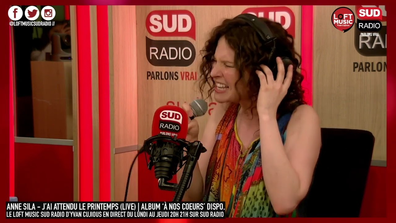 Anne Sila - J'ai attendu le printemps (LIVE)