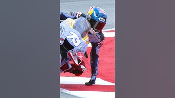 Thumbnail of Is it raining? Alex Marquez checks first-HAND! 🖐 | 2023 #CatalanGP 🏁