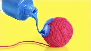 12 COOL AND EASY YARN IDEAS