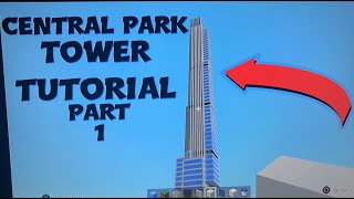 Central Park Tower Tutorial (Minecraft) part 1