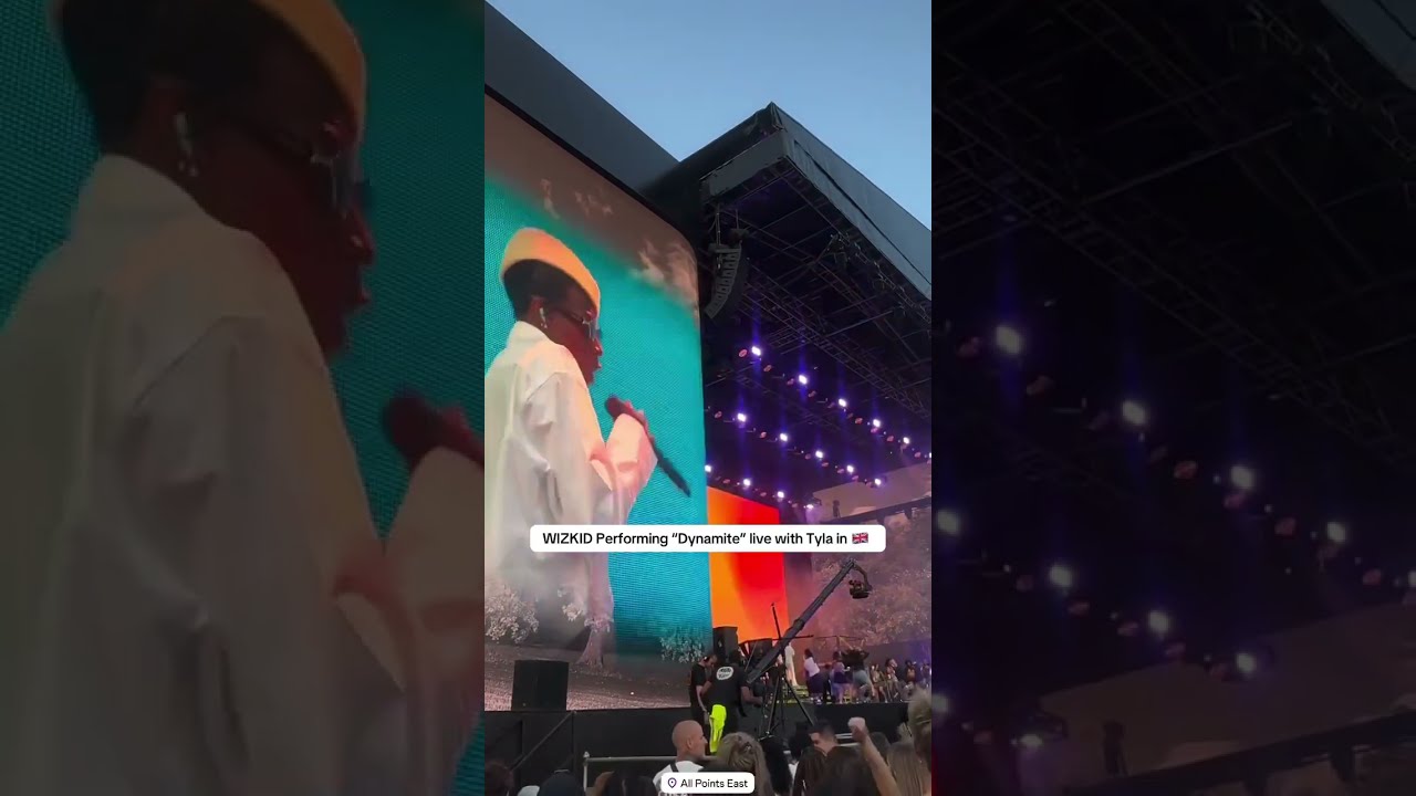 WIZKID X TYLA LIVE IN UK Wizkid Wizkidfc Tyla Uk
