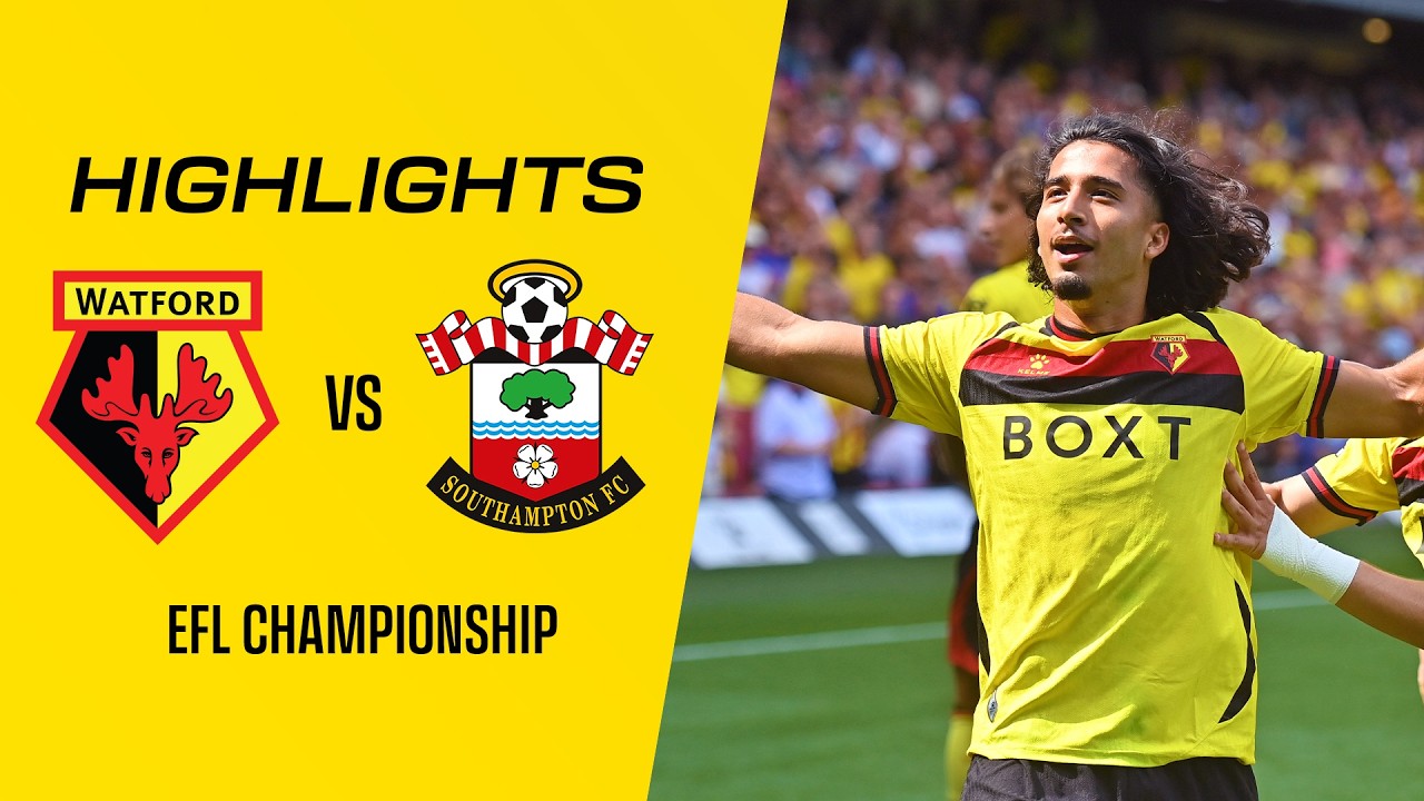 HE'S ONE OF OUR OWN 🤩 | Watford 2-1 Southampton | Short Highlights