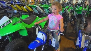 FIRST TIME DIRT BIKE SHOPPING FOR THE FAMILY!