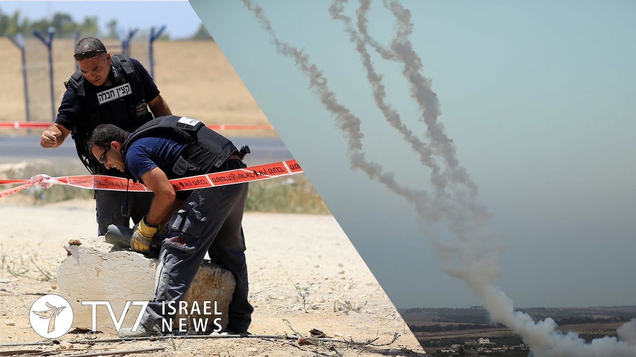Gaza rocket fired at Israel; Jerusalem neutral vs Azeri-Armenian conflict - TV7 Israel News 06.10.20