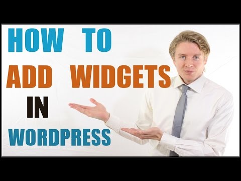 How to add widgets in Wordpress - Sidebar and Footer 2016