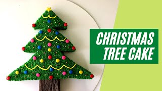 Amazing Christmas Tree Cake