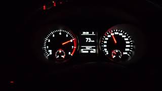 VW Golf 6 1.4 TSI 160 DSG Acceleration - Manual Mode