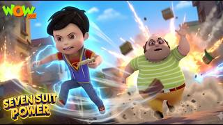 vir aur timbakton ka fight vir seven suit powers wow kidz