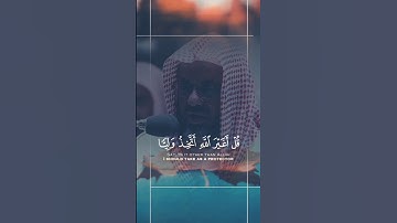 تلاوة خاشعة _سعود الشريم من الانعام  #الشريم #سعود_الشريم #سورة #religion #saoud_shuraim  #sheikh