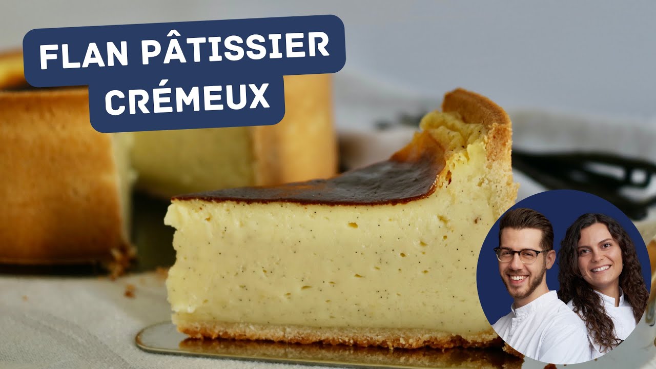 Flan pâtissier crémeux