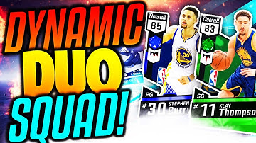 ALL DYNAMIC DUOS! NBA 2K17 MyTEAM! DYNAMIC DUO SQUAD!