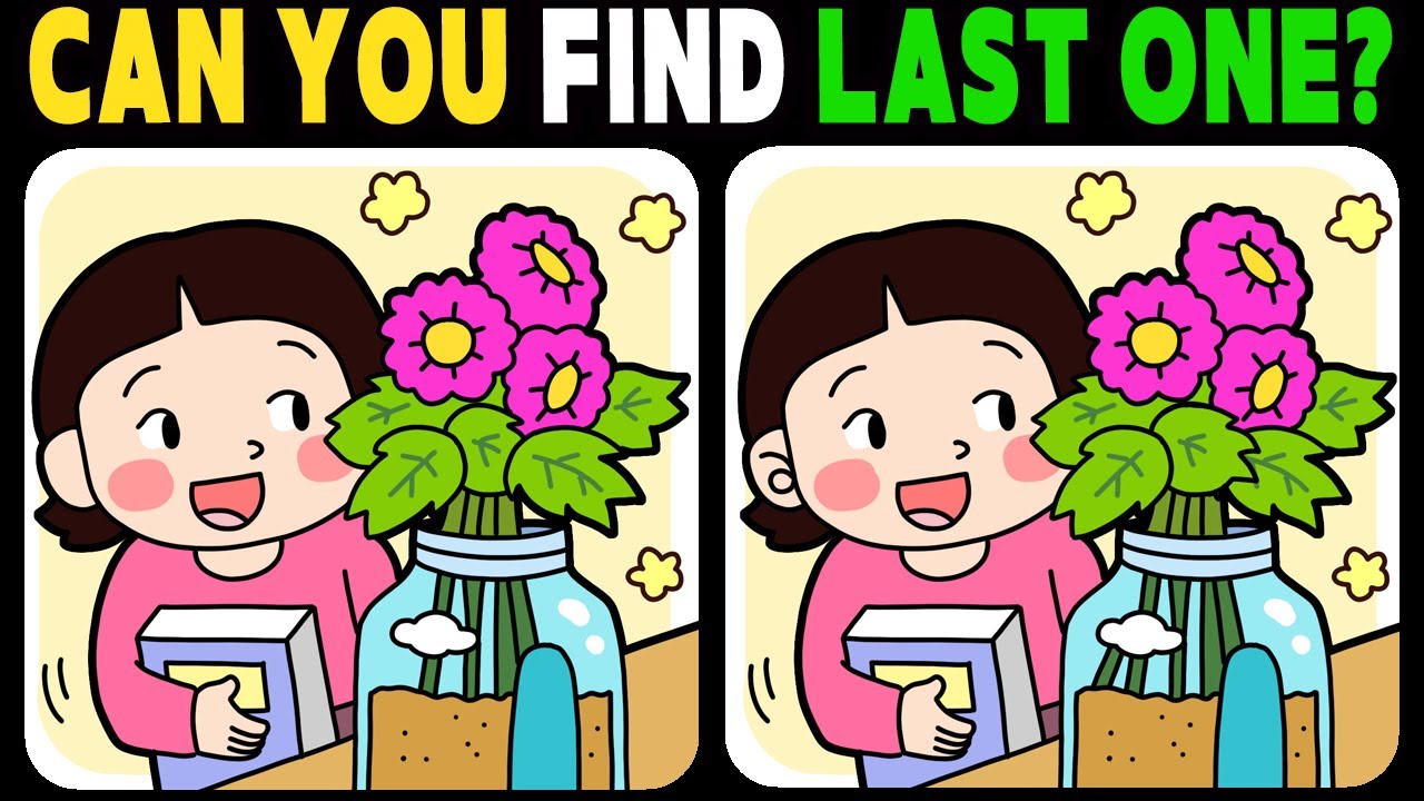 Spot The Difference : Can You Find Them All? Find The Difference