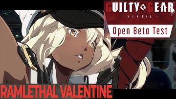 Ramlethal Matches vs the whole cast - Guilty Gear Strive Beta 2