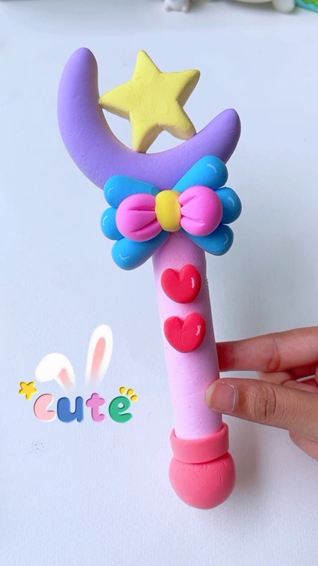 clay pen ?️ #shorts #craft #tonniartandcraft #love #art #diy