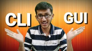 Graphical Interface  vs Command Line Interface | explained (hindi)